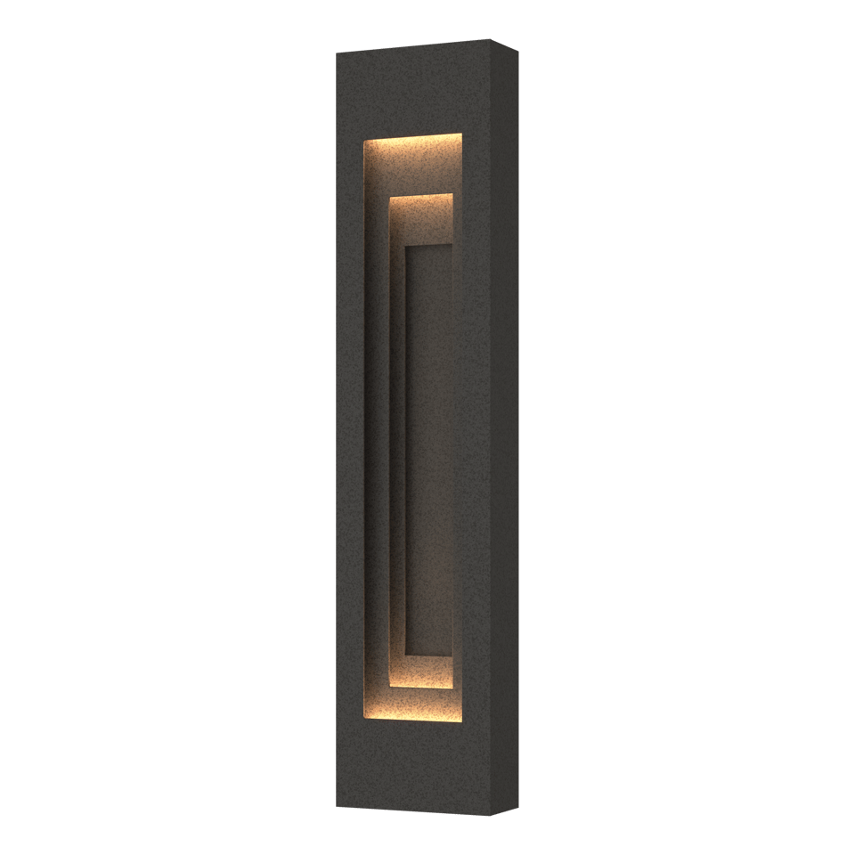 Procession Large Outdoor Sconce 40"H by Hubbardton Forge - Dimmable, UL Wet Rated, Multiple Finishes