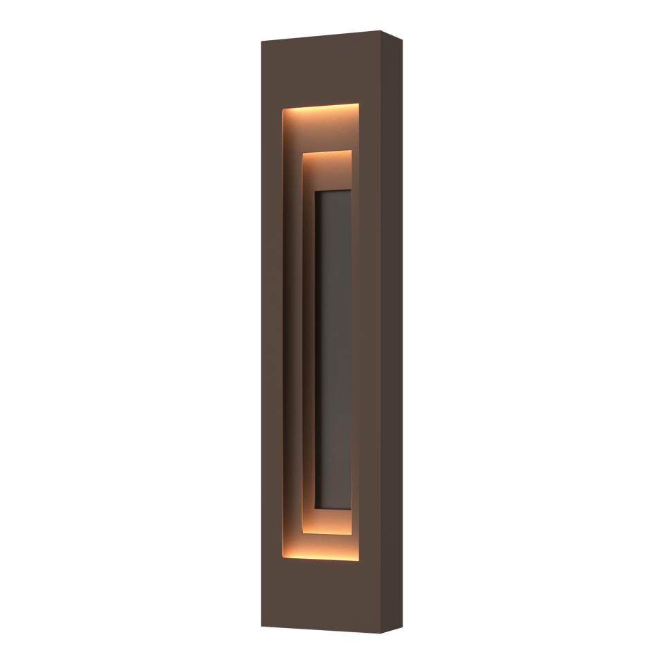 Procession Large Outdoor Sconce 40"H by Hubbardton Forge - Dimmable, UL Wet Rated, Multiple Finishes