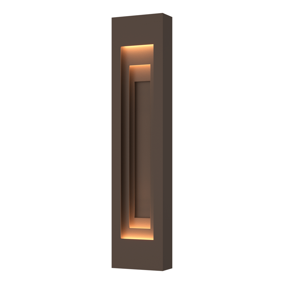 Procession Large Outdoor Sconce 40"H by Hubbardton Forge - Dimmable, UL Wet Rated, Multiple Finishes