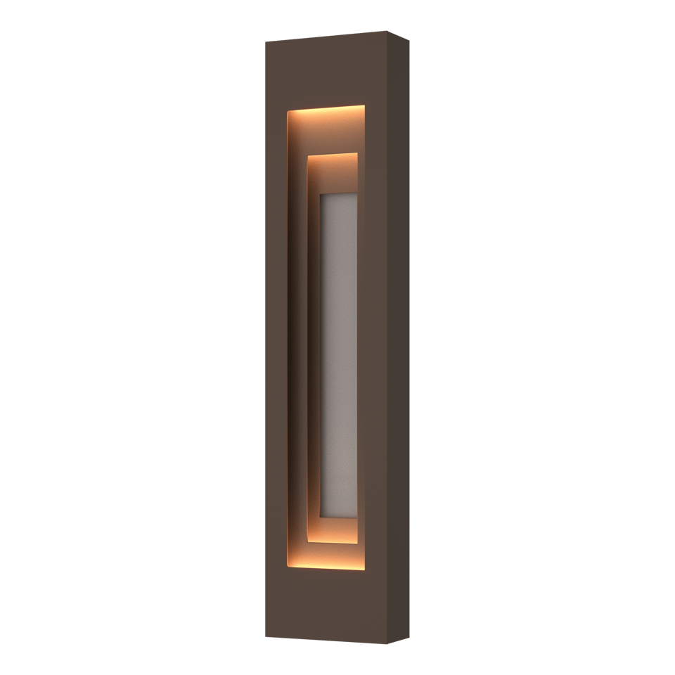 Procession Large Outdoor Sconce 40"H by Hubbardton Forge - Dimmable, UL Wet Rated, Multiple Finishes