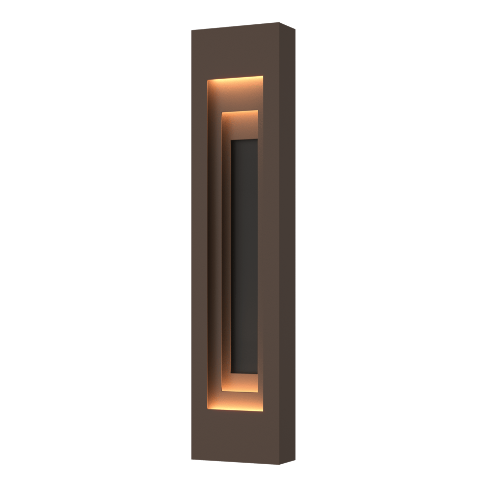 Procession Large Outdoor Sconce 40"H by Hubbardton Forge - Dimmable, UL Wet Rated, Multiple Finishes
