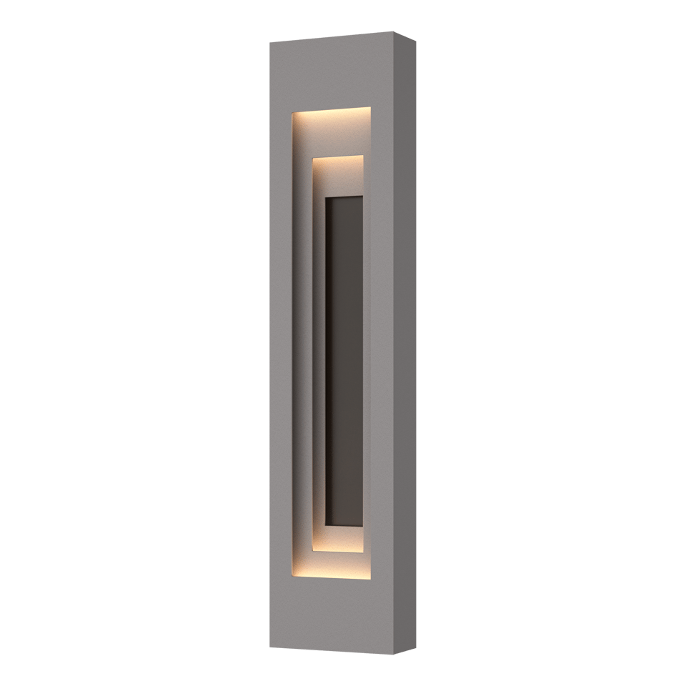 Procession Large Outdoor Sconce 40"H by Hubbardton Forge - Dimmable, UL Wet Rated, Multiple Finishes