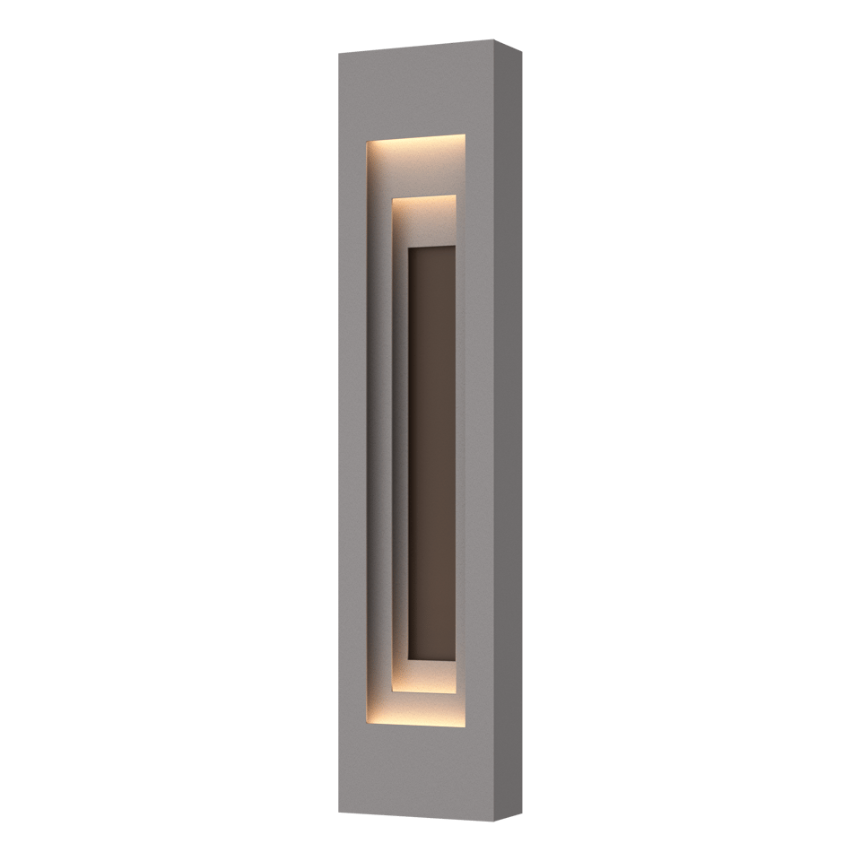 Procession Large Outdoor Sconce 40"H by Hubbardton Forge - Dimmable, UL Wet Rated, Multiple Finishes