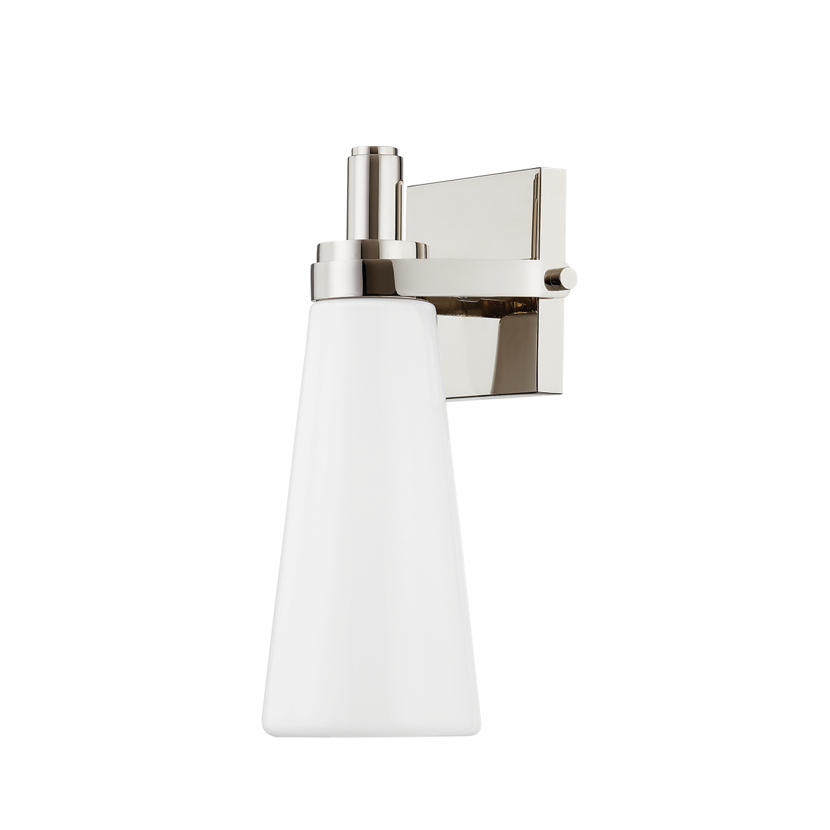 Trude Wall Sconce by Hudson Valley Lighting - Modern Elegance with Dimmable Opal Glass Shade, Aged Brass or Polished Nickel