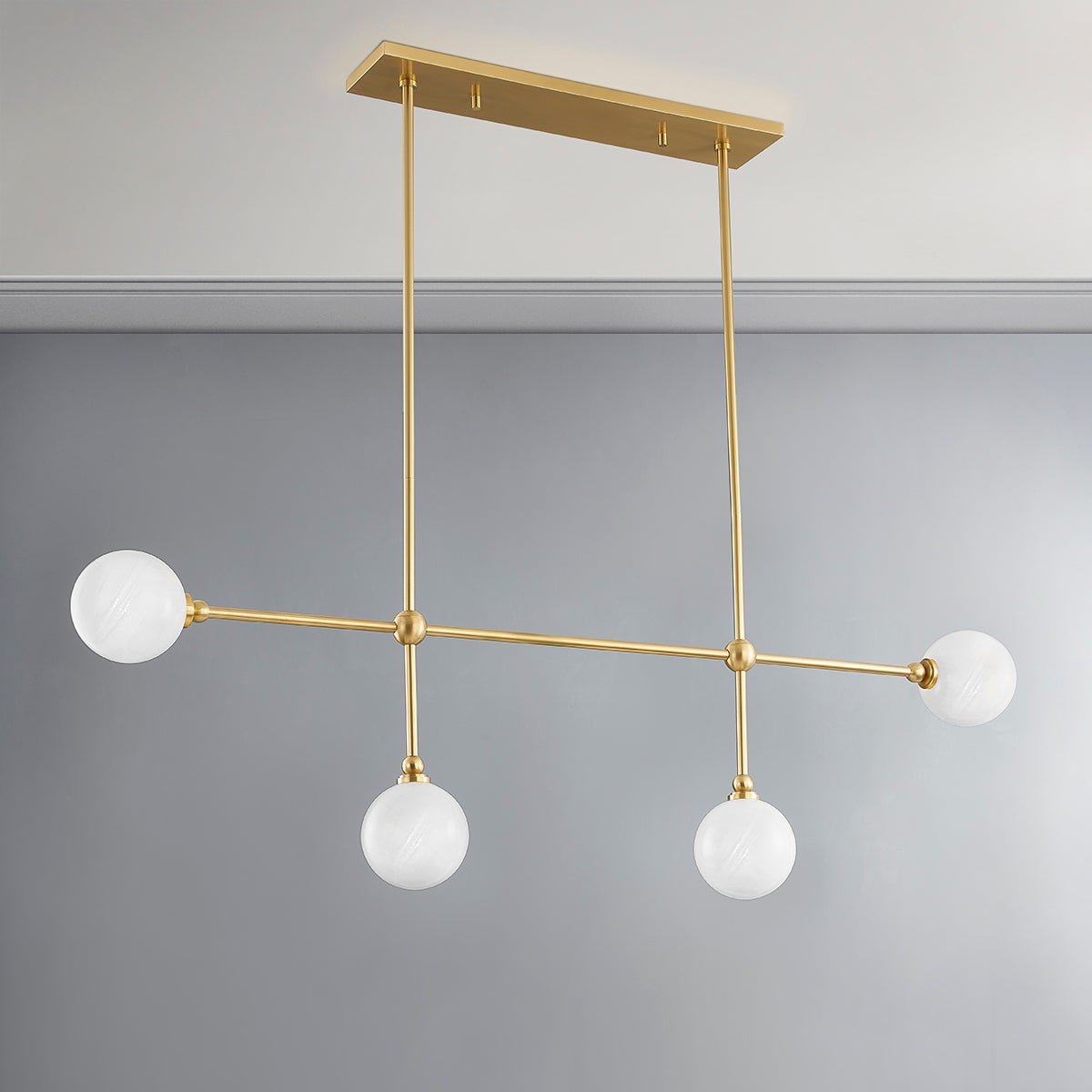 Andrews 4-Light Linear - 46"L x 4.5"W x 13.5"H