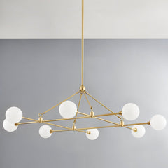 Andrews 8-Light Chandelier - 46"L x 46"W x 18.25"H