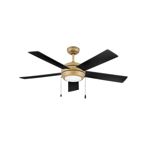 Croft 52" LED Fan - Heritage Brass  - Hinkley Lighting 904052FHB-LIA