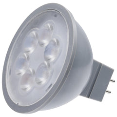 4.5W LED MR16 Bulb, 360 Lumens, GU5.3 Base, Dimmable, 12V, Long Lifespan, 25,000 Hours by Satco