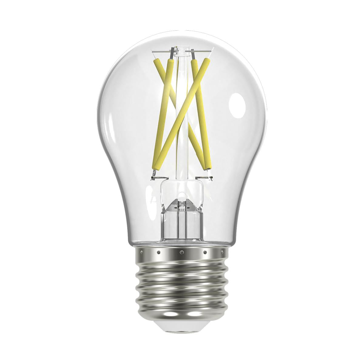 5W LED A15 Filament Bulb, 450 Lumens, Dimmable E26 Base, 2700K-5000K, 15,000 Hour Life