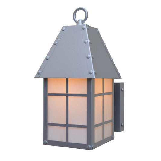 5″ Hampton Wall Mount - HAB-5WO-P - Pewter by Arroyo Craftsman