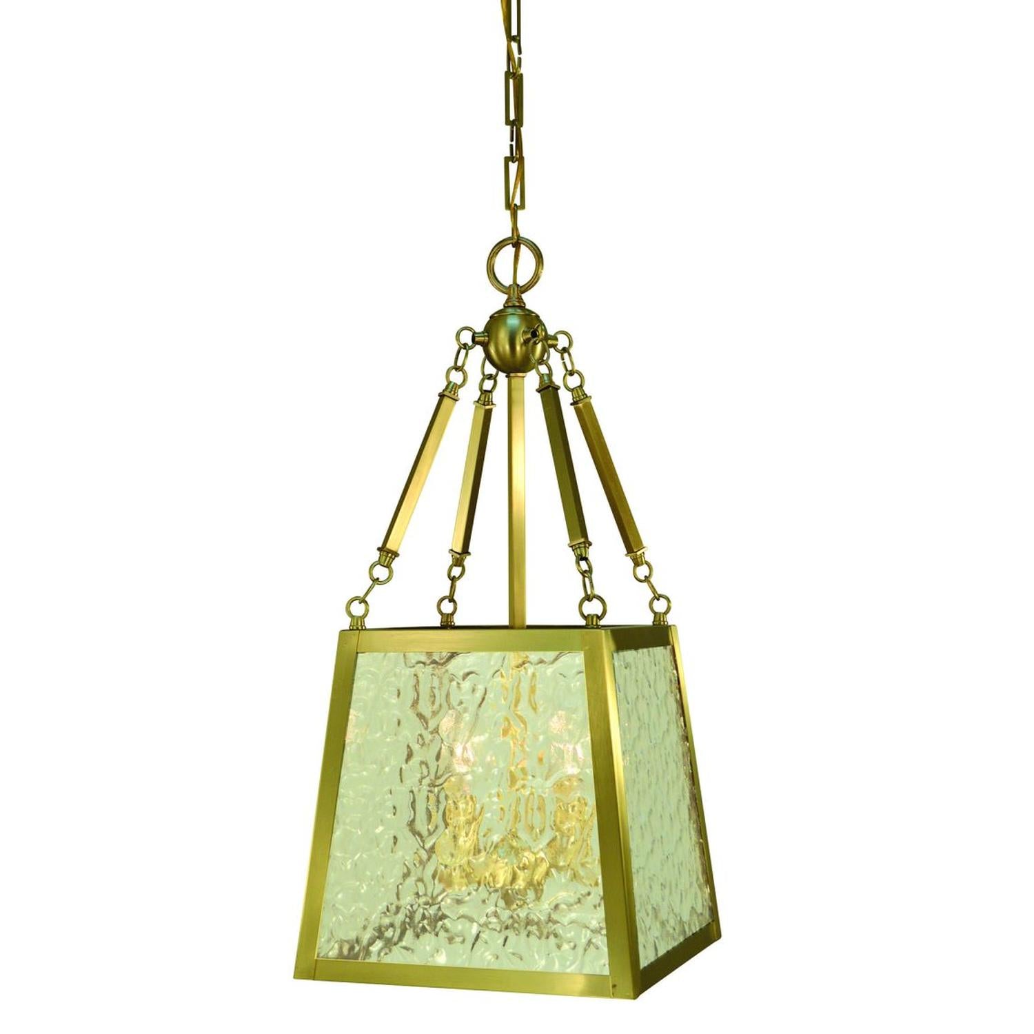 5-Light Brushed Brass Avery Pendant Chandelier - 5894 BR by Framburg