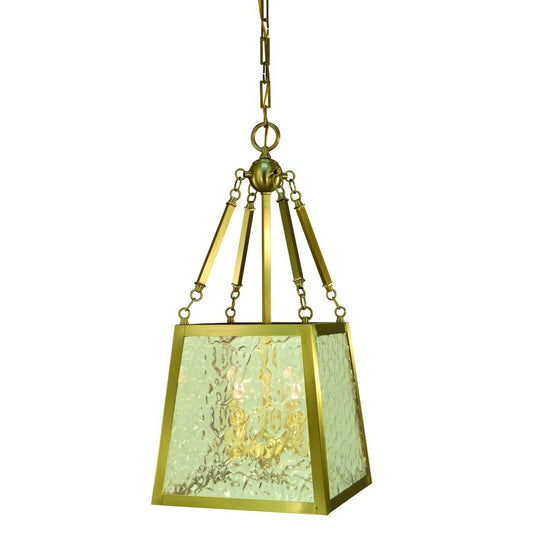 5-Light Brushed Brass Avery Pendant Chandelier - 5894 BR by Framburg