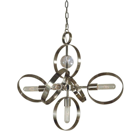 5-Light Copernicus Dining Chandelier - 5064 PN by Framburg