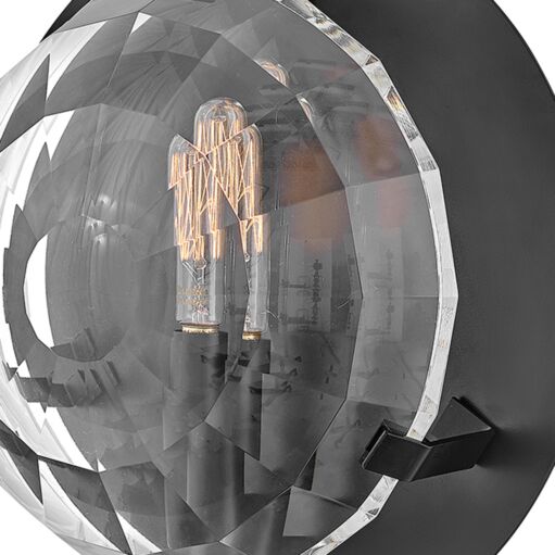 Nala Small Single Light Sconce by Fredrick Ramond - Elegant Black or Heritage Brass Wall Fixture