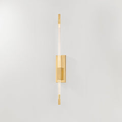 Hudson Valley Lighting Rosco Sconce 5936-AGB - Elegant Aged Brass Wall Light with Dimmable LED