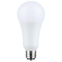 5W/14W/20W LED 3-Way A21 Bulb, 600-2150 Lumens, E26D Base, 120V, 2700K-5000K, 25,000 Hour Lifespan