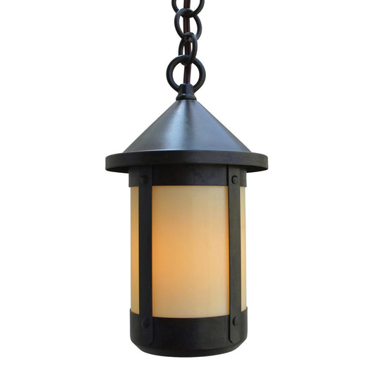 6″ Berkeley Pendant - BH-6OF-BZ - Bronze by Arroyo Craftsman