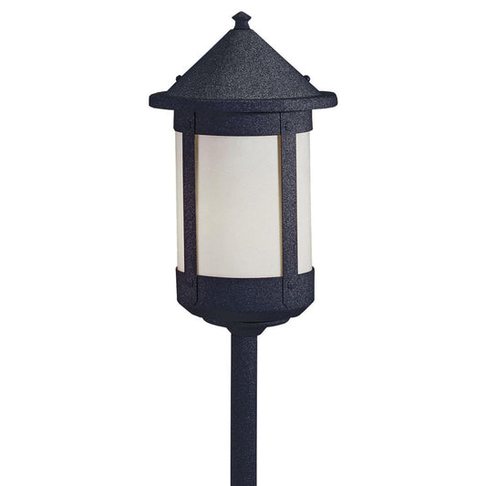 6″ Berkeley Stem Mount - BSP-6WO-BK - Satin Black by Arroyo Craftsman