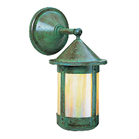 6″ Berkeley Wall Mount – Wet Rated - BB-6WGW-VP - Verdigris Patina by Arroyo Craftsman