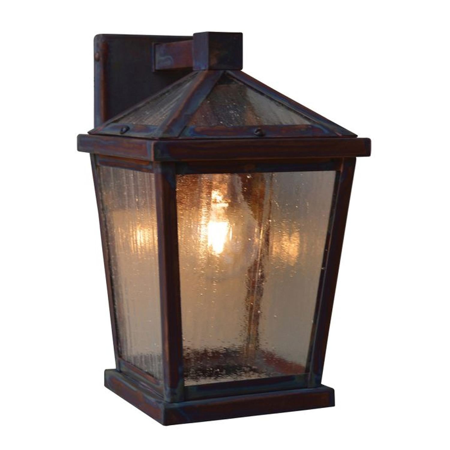 6″ Devonshire Wallmount - DEB-6CS-RC - Raw Copper by Arroyo Craftsman