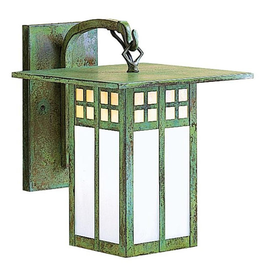 6″ Glasgow Wall Mount - GB-6GWC-VP - Verdigris Patina by Arroyo Craftsman