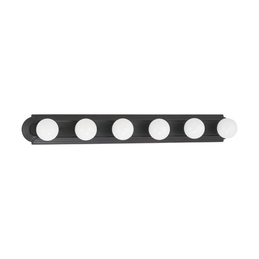 6 Light - 36" Vanity Strip - Mahogany Bronze Finish
