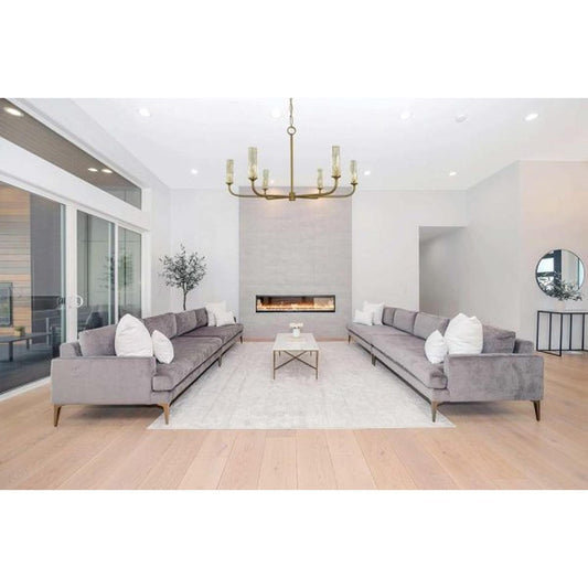 6-Light Brushed Brass Kaia Dining Chandelier - 5966 BR by Framburg