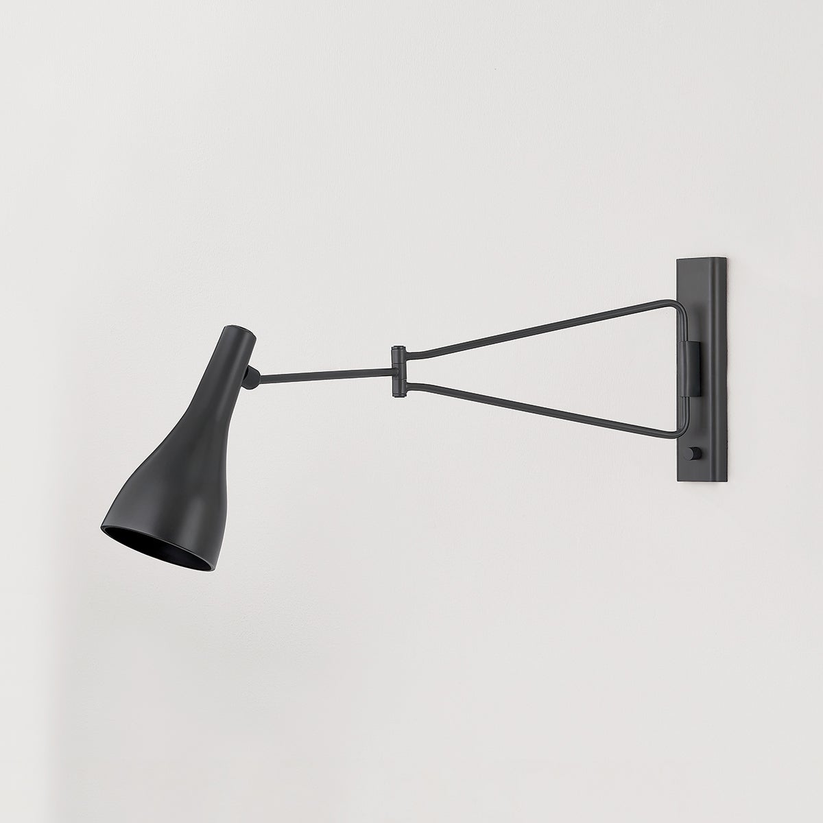 Northford Sconce by Hudson Valley Lighting, Dimmable Steel Wall Light, Aged Brass & Distressed Bronze Finish