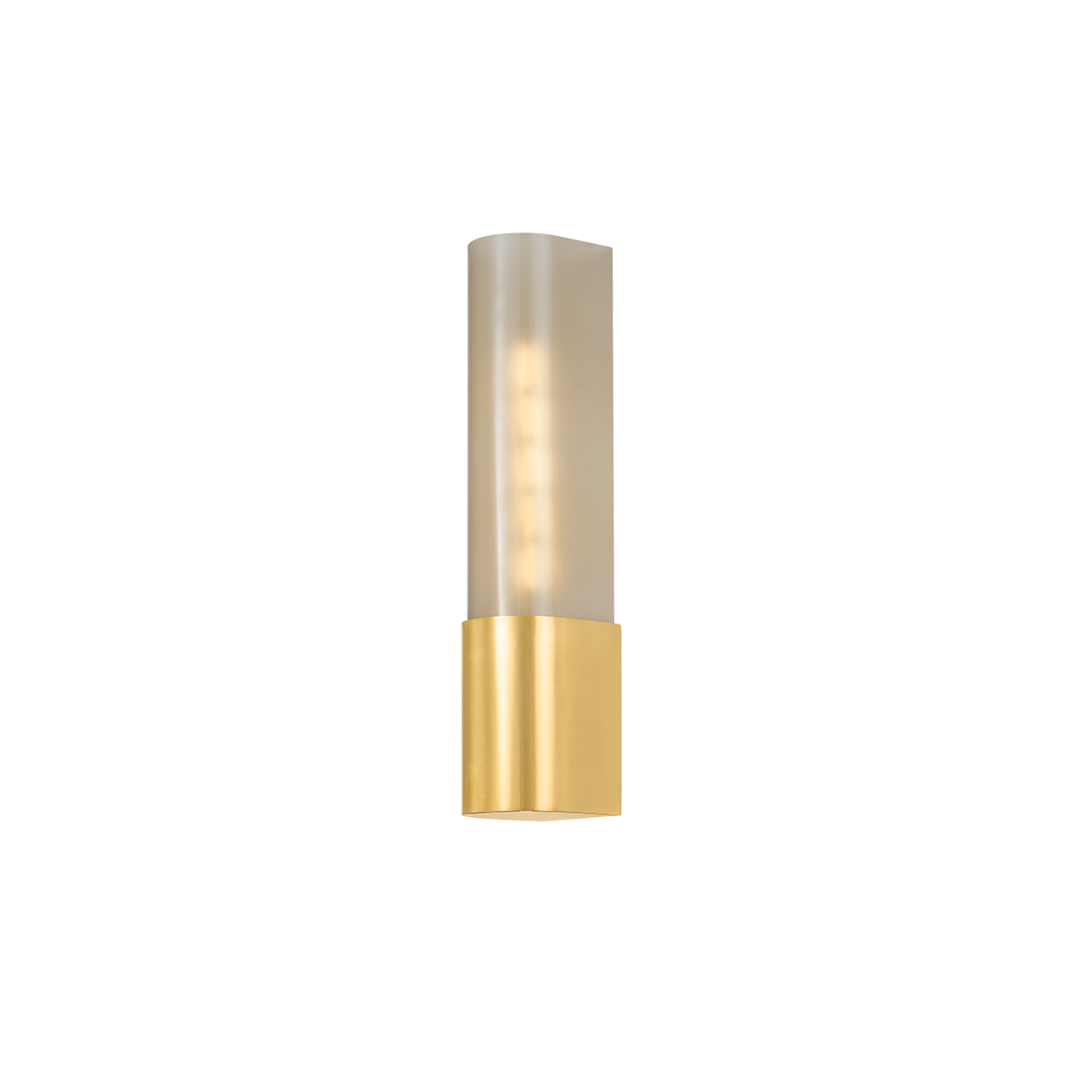 Somersville Wall Sconce 6316-AGB by Hudson Valley Lighting - Aged Brass & Light Bronze Glass