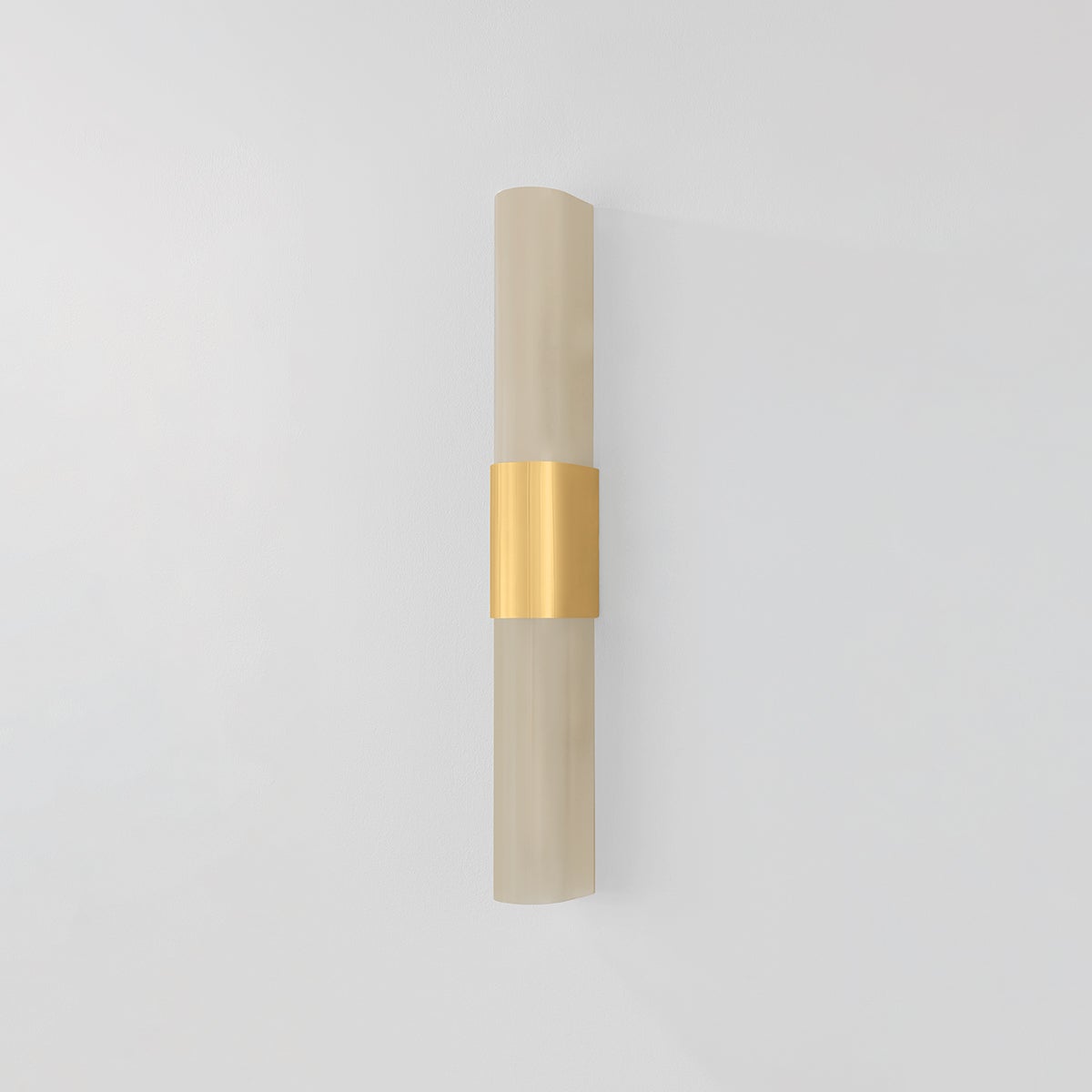 Somersville 2-Light Wall Sconce by Hudson Valley Lighting - Aged Brass Finish with Bronze Glass Shade