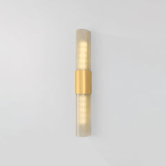 Somersville 2-Light Wall Sconce by Hudson Valley Lighting - Aged Brass Finish with Bronze Glass Shade