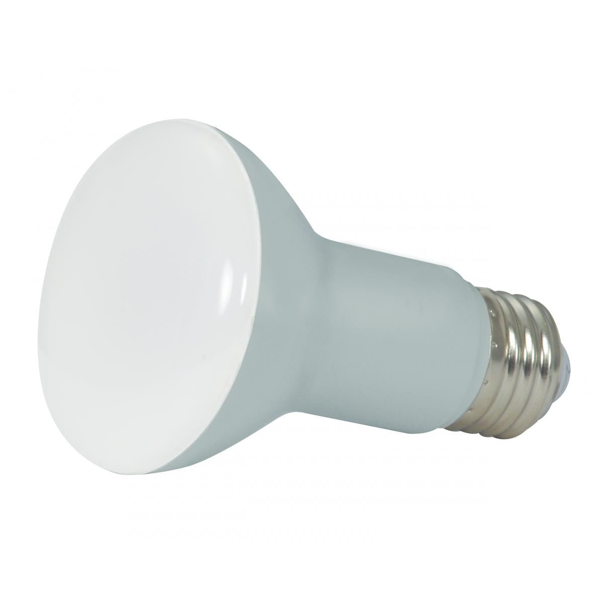 6.5W LED R20 Bulb - 525 Lumens, Dimmable, E26 Base, 120V, 25,000 Hour Lifespan, Frosted Finish