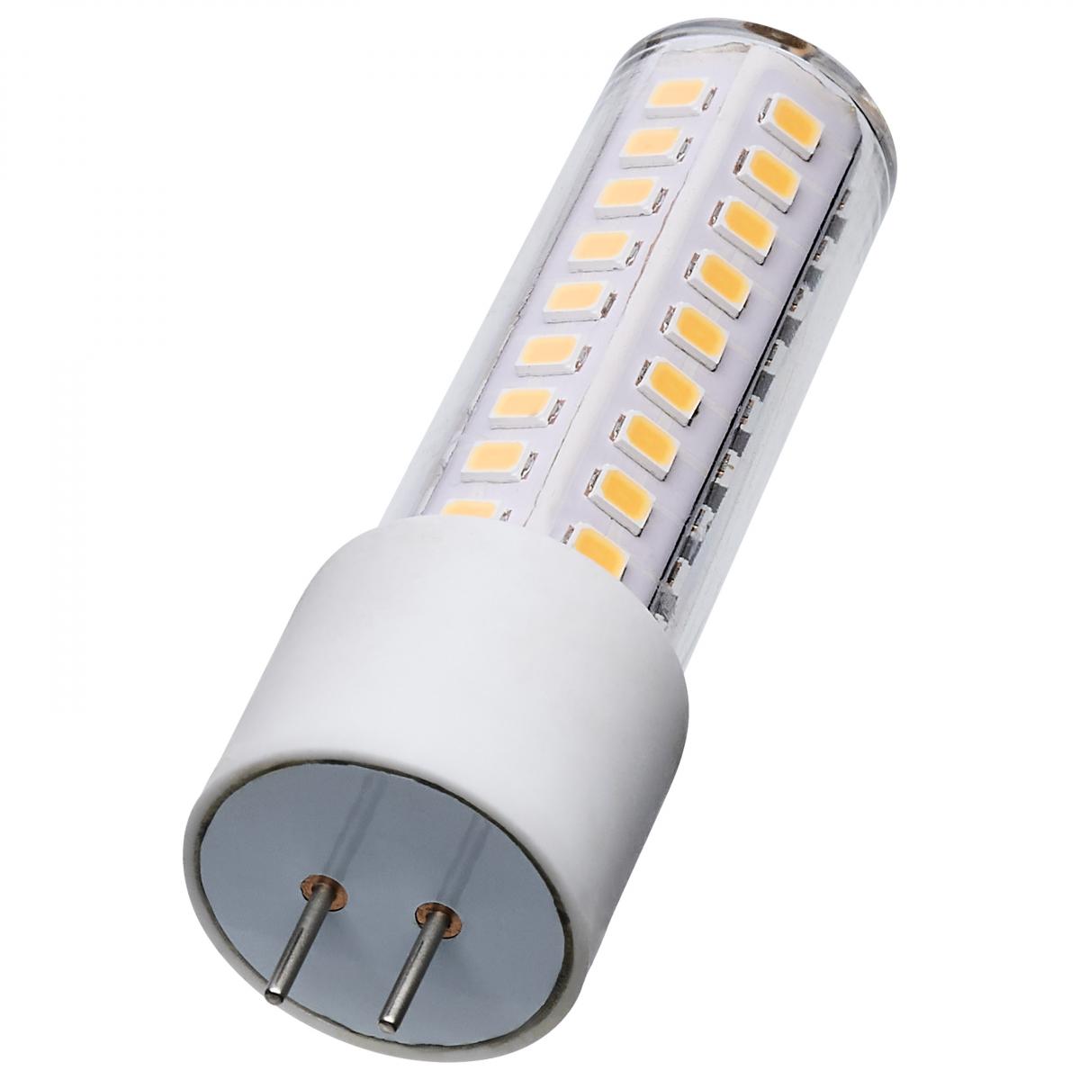 6.5W LED T6 Bulb 650 Lumens GY6.35 Base Dimmable 12V, 3000K/5000K, 25,000 Hour Life, cULus Listed