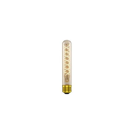 6.5 Watt LED Deco T10 Amber Filament Bulb - 450 Lumens - 2000K - Dimmable - 120V by Green Creative