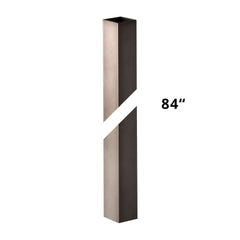 7' Square Outdoor Post by Hubbardton Forge - Durable, UL Wet Rated with Multiple Finish Options