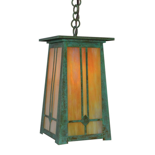 7″ Aberdeen Pendant - ABH-7GW-VP - Verdigris Patina by Arroyo Craftsman