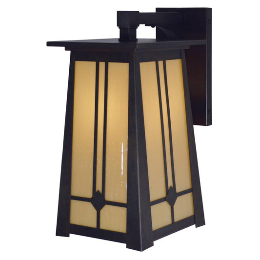 7″ Aberdeen Wall Mount - ABB-7TN-BZ - Bronze by Arroyo Craftsman