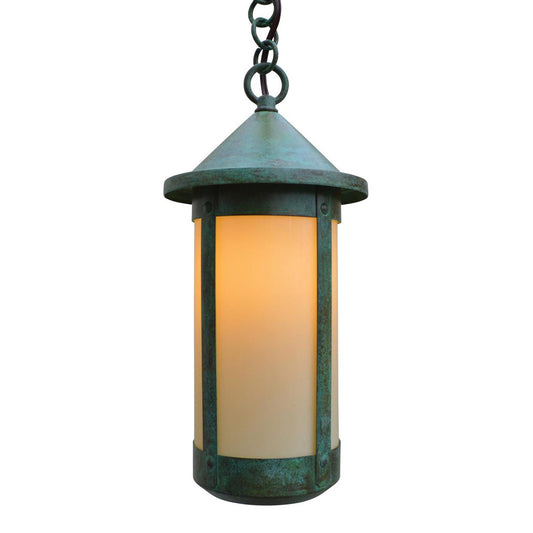 7″ Berkeley Long Body Pendant - BH-7LCR-VP - Verdigris Patina by Arroyo Craftsman