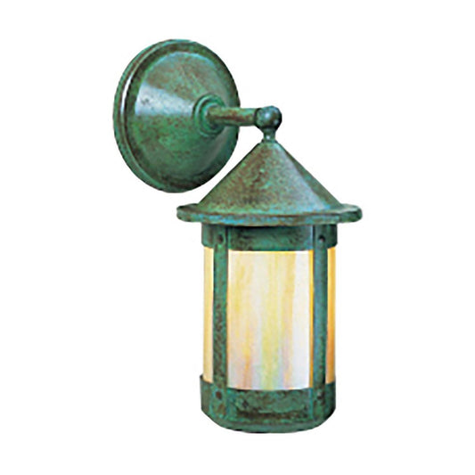 7″ Berkeley Wall Mount – Wet Rated - BB-7WGW-VP - Verdigris Patina by Arroyo Craftsman