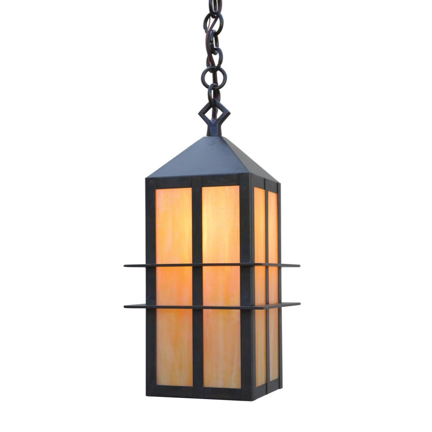 7″ Bexley Pendant - BEH-7GW-BZ - Bronze by Arroyo Craftsman