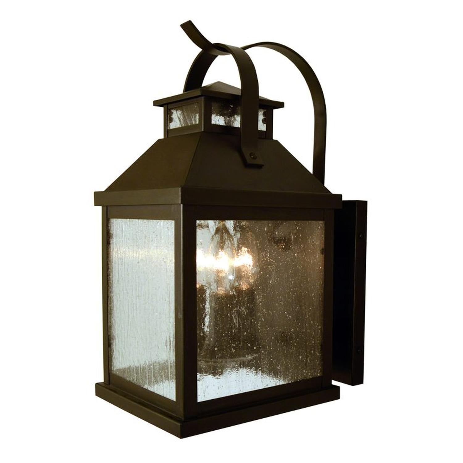 7″ Canterbury Wallmount - CAB-7CS-BZ - Bronze by Arroyo Craftsman