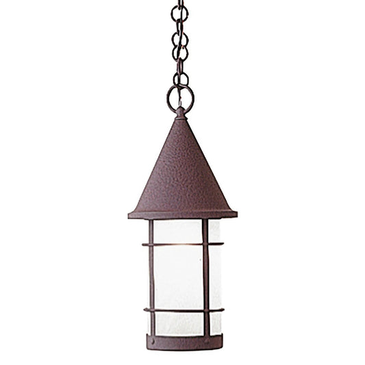 7″ Valencia Pendant - VH-7F-RB - Rustic Brown by Arroyo Craftsman