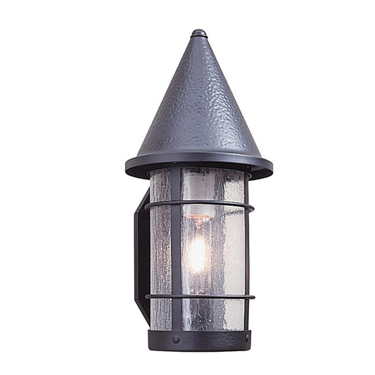 7″ Valencia Sconce - VS-7CS-BK - Satin Black by Arroyo Craftsman