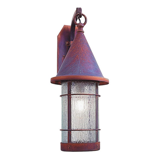 7″ Valencia Wall Mount - VB-7RM-RC - Raw Copper by Arroyo Craftsman