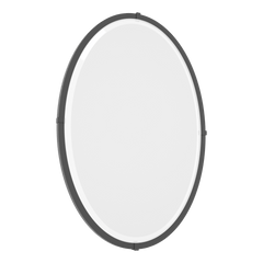 Hubbardton Forge 710004 Beveled Oval Mirror - Handcrafted Artistry with Versatile Finish Options