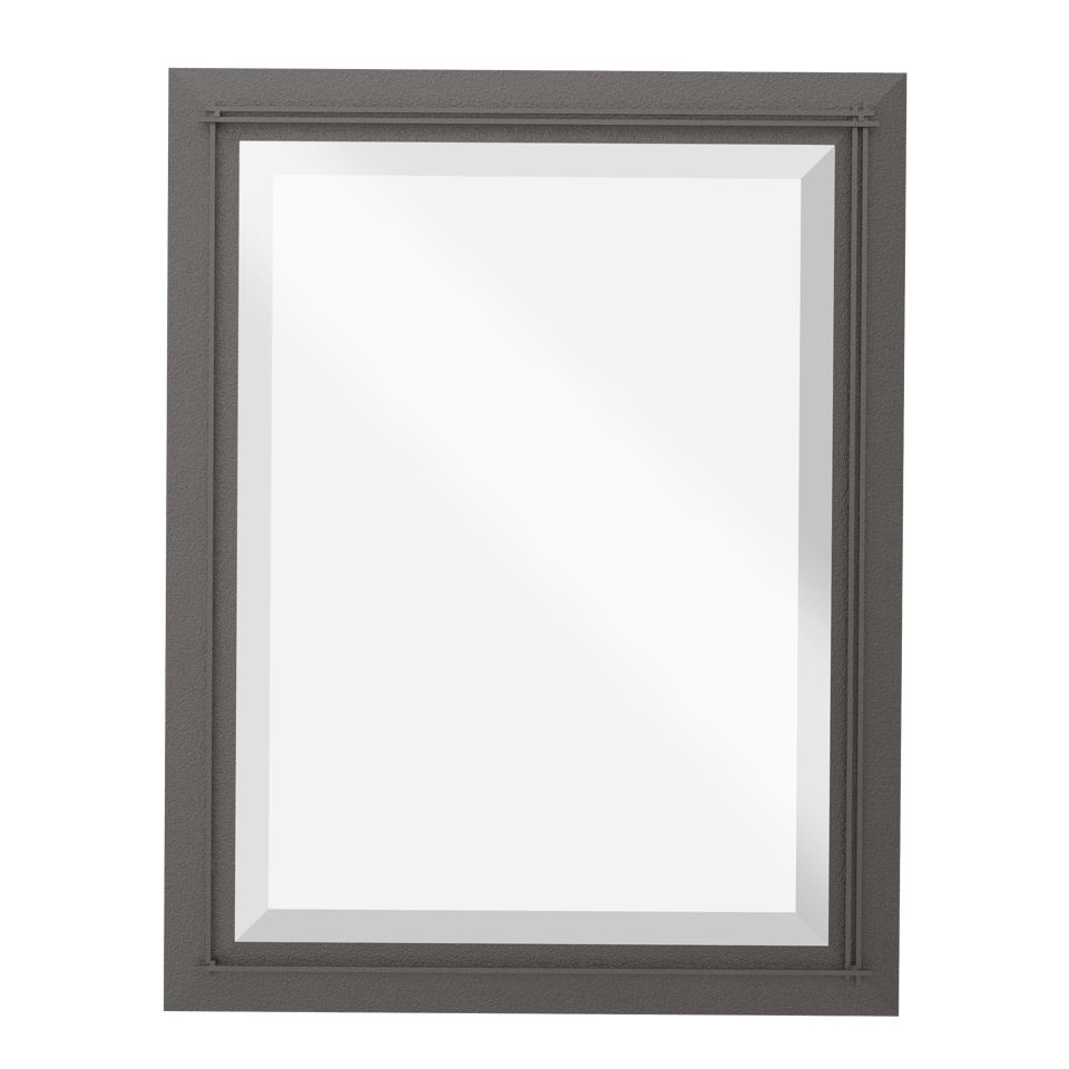 Metra Large Beveled Mirror by Hubbardton Forge - 32" x 26", Elegant Design, Custom Finishes Available