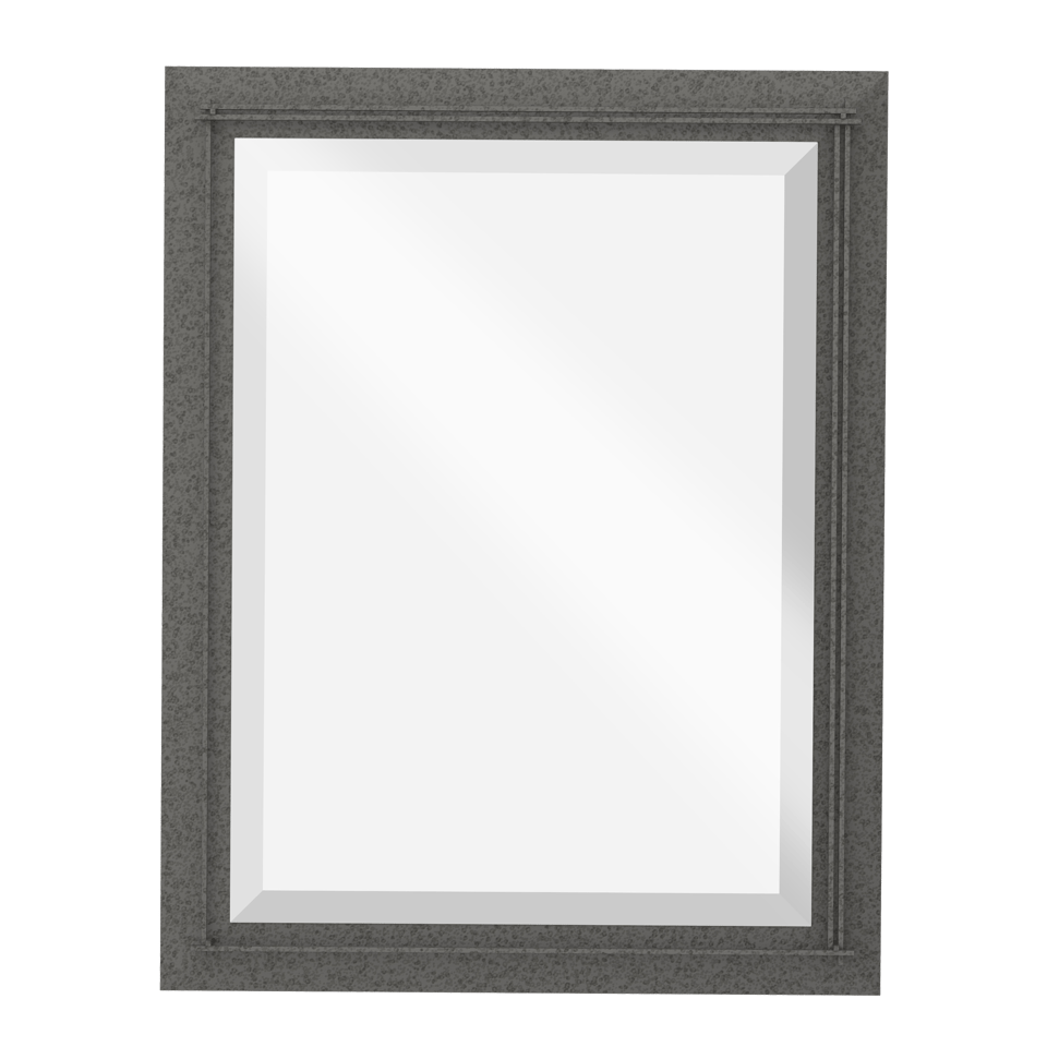 Metra Large Beveled Mirror by Hubbardton Forge - 32" x 26", Elegant Design, Custom Finishes Available