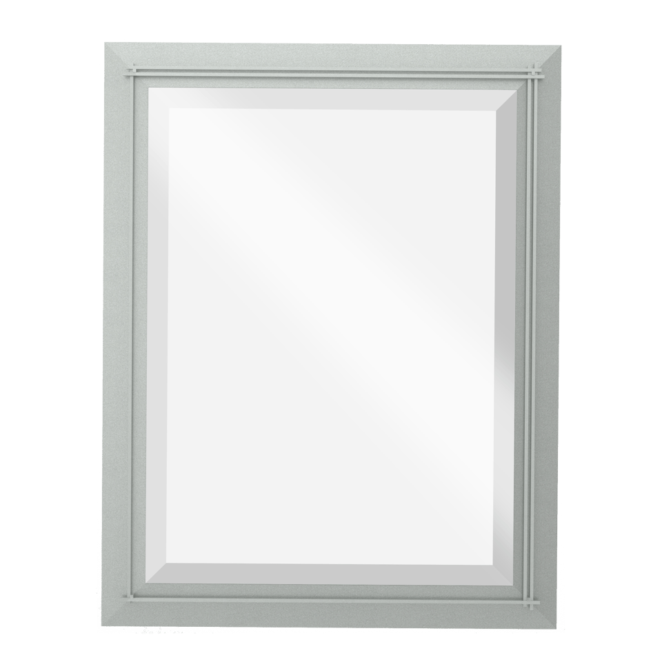 Metra Large Beveled Mirror by Hubbardton Forge - 32" x 26", Elegant Design, Custom Finishes Available