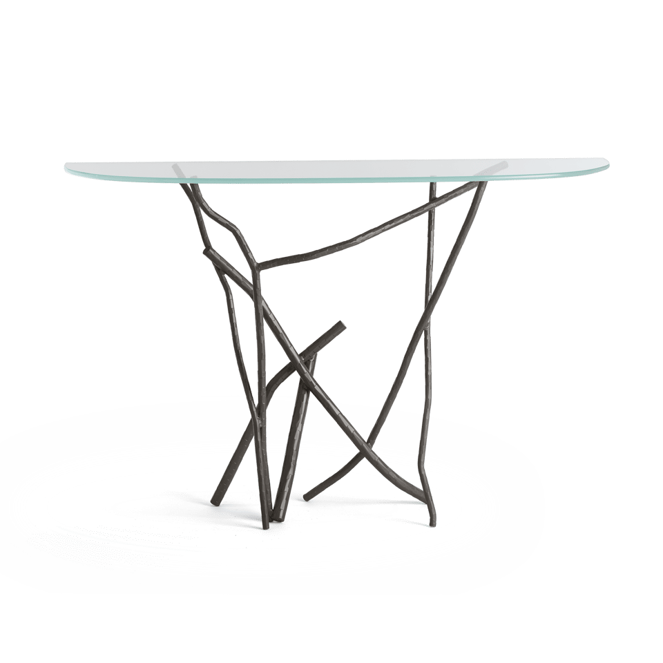 Hubbardton Forge Brindille Console Table - Dark Smoke, Part Number .