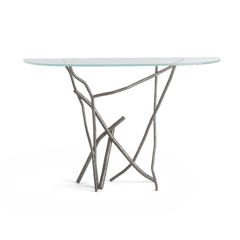 Hubbardton Forge Brindille Console Table - Natural Iron, Part Number .